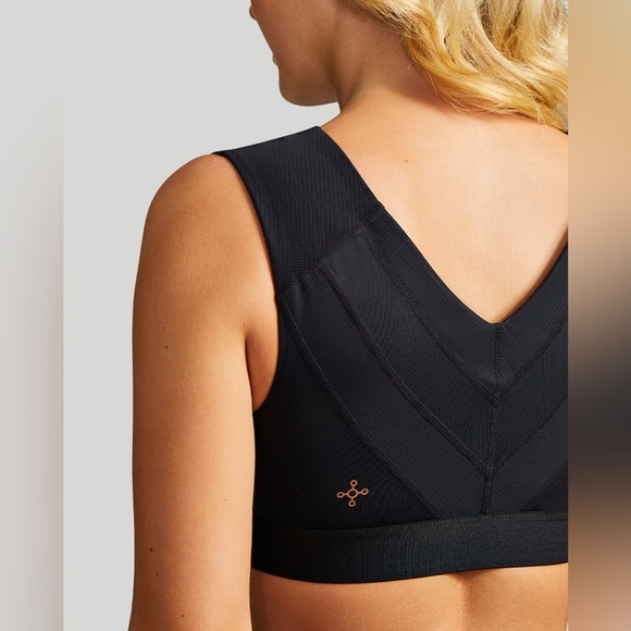 SOLD! Tommie Copper Shoulder Support Bra with Zipper, Black, M - Picture 10 of 15